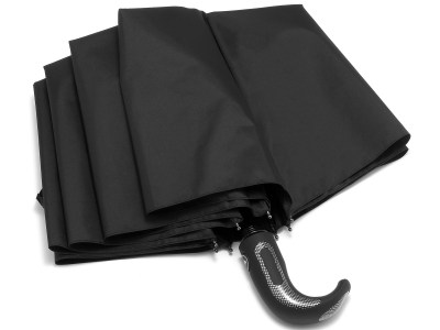 Зонт Robin черный, полуавтомат, арт.205