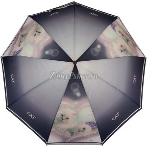 Стильный зонт с котами Amico, полуавтомат, арт. 122-4