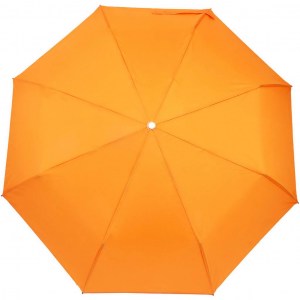 Красивый оранжевый зонт  Banders, механика, 3 сл., арт.1010