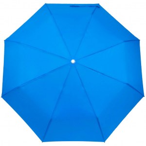 Красивый голубой зонт  Banders, механика, 3 сл., арт.1010-1