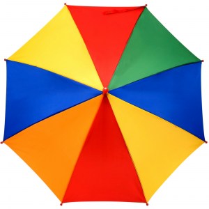 Зонт детский Радуга, Rain Proof, полуавтомат, арт.304