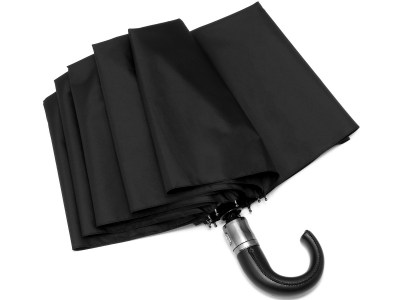 Зонт мужской большой Almas черный, полный автомат, 3 сл., арт.912