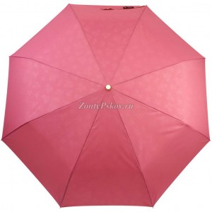 Женский зонт розового цвета, Три Слона женский, полный автомат, 3 сл.,арт.3806-6