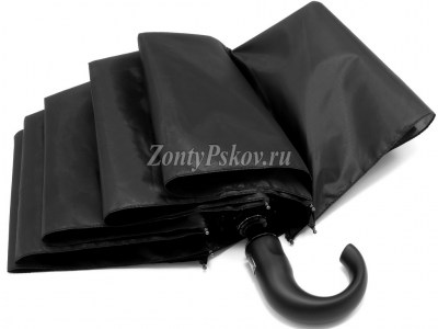 Черный мужской зонт, Unipro, полуавтомат, арт.788