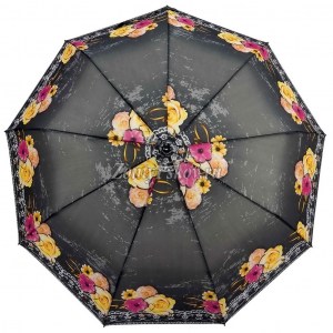 Серый женский зонт Lantana полуавтомат арт.690-3