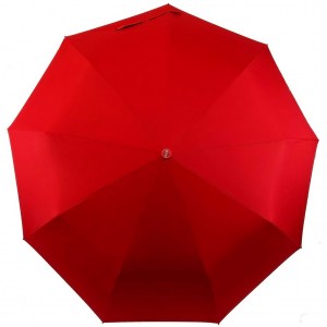Двухсторонний ярко красный зонт, Style, полуавтомат, арт.1511-2