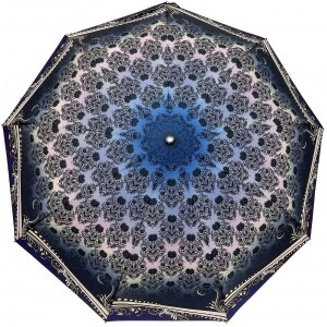 Красивый женский зонт, полуавтомат, Zicco, арт.2305-1