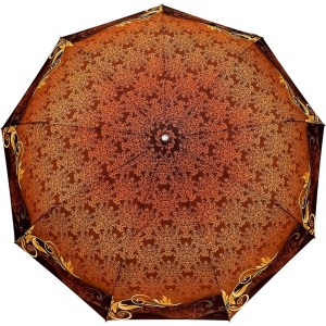 Яркий женский зонт, полуавтомат, Zicco, арт.2305-5