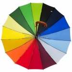 Зонт  женский трость Радуга 16 спиц_product